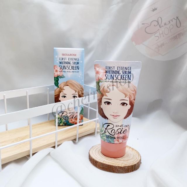 Kem chống nắng Rosie First Essence Whitening Serum Sunscreen