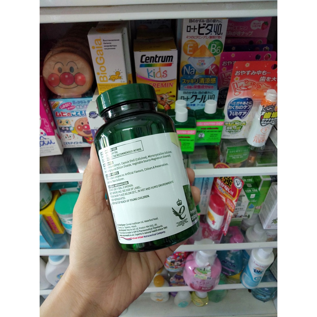 VIÊN UỐNG LỢI SỮA FENUGREEK NATURE AID CỎ CÀ RI HÀNG ANH 90 VIÊN
