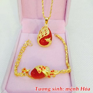 Bộ trang sức phượng hoàng