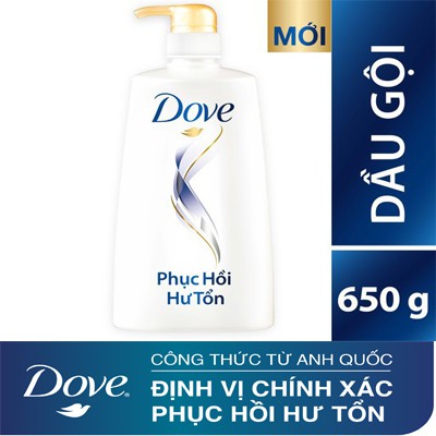 Dầu gội Dove phục hồi hư tổn 650g