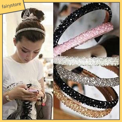 Băng Đô Đính Đá Lấp Lánh Thời Trang Cho Nữ