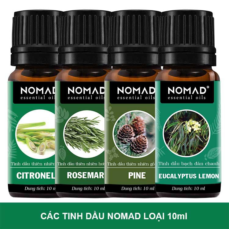 Tinh Dầu Thiên Nhiên Nomad Essential Oils Loại 10ml
