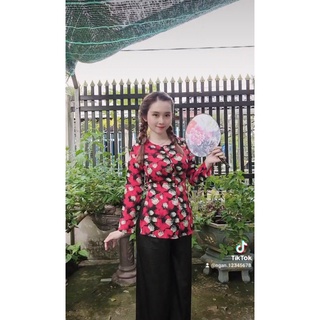 SÉT BÀ BA VẢI LỤA PHOM CHUẨN ĐẸP