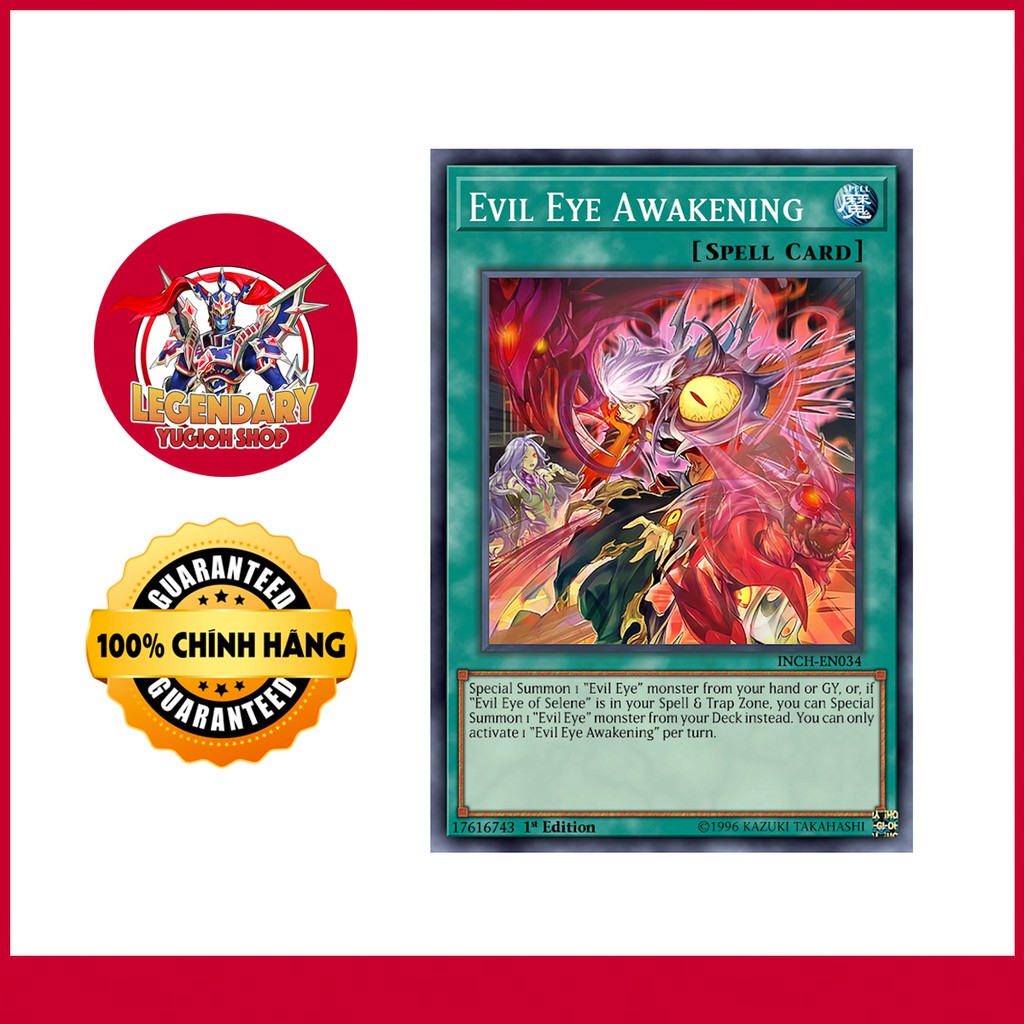 [EN-JP][Thẻ Bài Yugioh Chính Hãng] Evil Eye Awakening