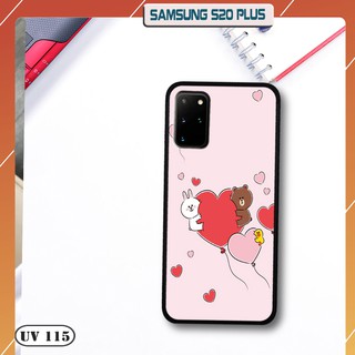 Ốp lưng điện thoại Samsung Galaxy S20 Plus - lưng nhám viền dẻo