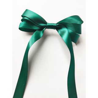B402 Cặp tóc nơ lụa satin thả dài