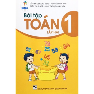 Sách Bài tập toán 1 tập 2 và bài tập tuần toán 1 tập 2