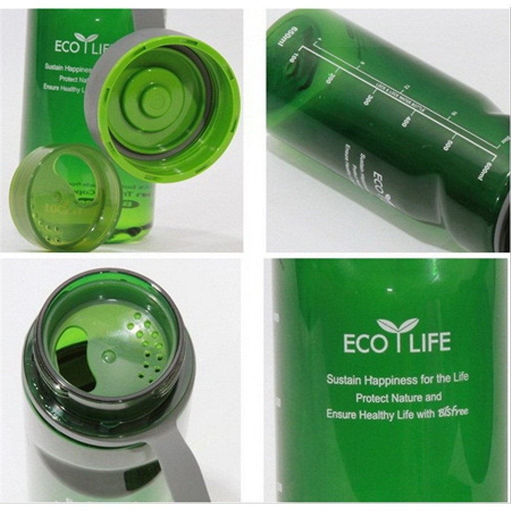 Bình nước nhựa Tritan Lock&Lock Eco Life ABF603 (650ml)
