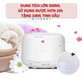 Máy phun sương tạo ẩm khuếch tán tinh dầu AROMA 500ml (tặng tinh dầu 10ml)