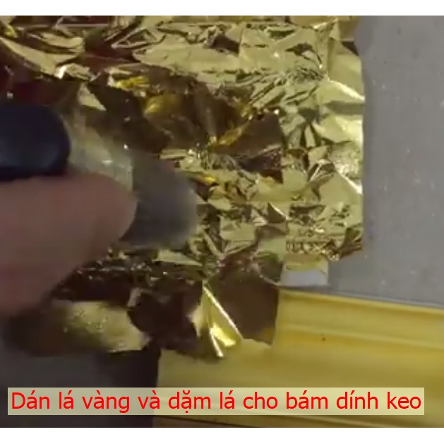 30ml keo dán vàng 24K chuyên dát vàng công nghiệp, vàng thật trên đồ kim loại, gỗ, nhựa, thủy tinh, đá hiệu ứng bóng đẹp