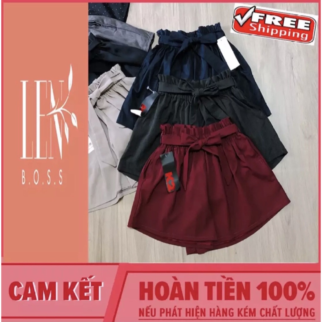 QUẦN SHORT KATE CỘT NƠ