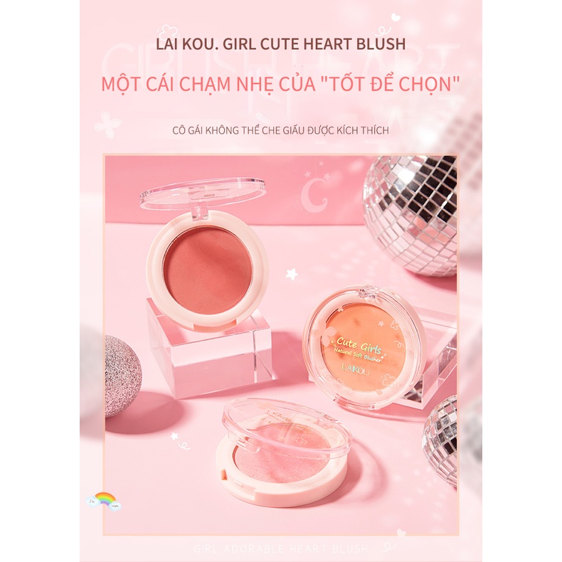Phấn má hồng  gốm Vitality Blush Kiss Beauty Shop KB-SH06