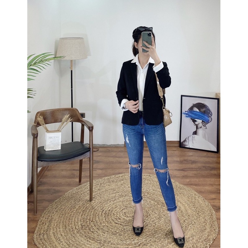 AK35 - Áo vest blazer BSK 2 màu