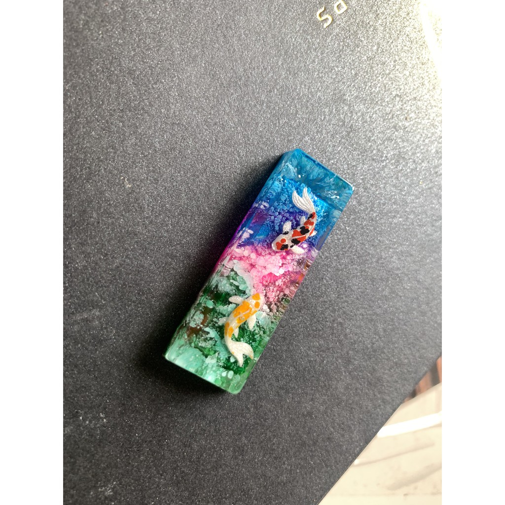 Nút keycap Enter/ Shift cá Koi