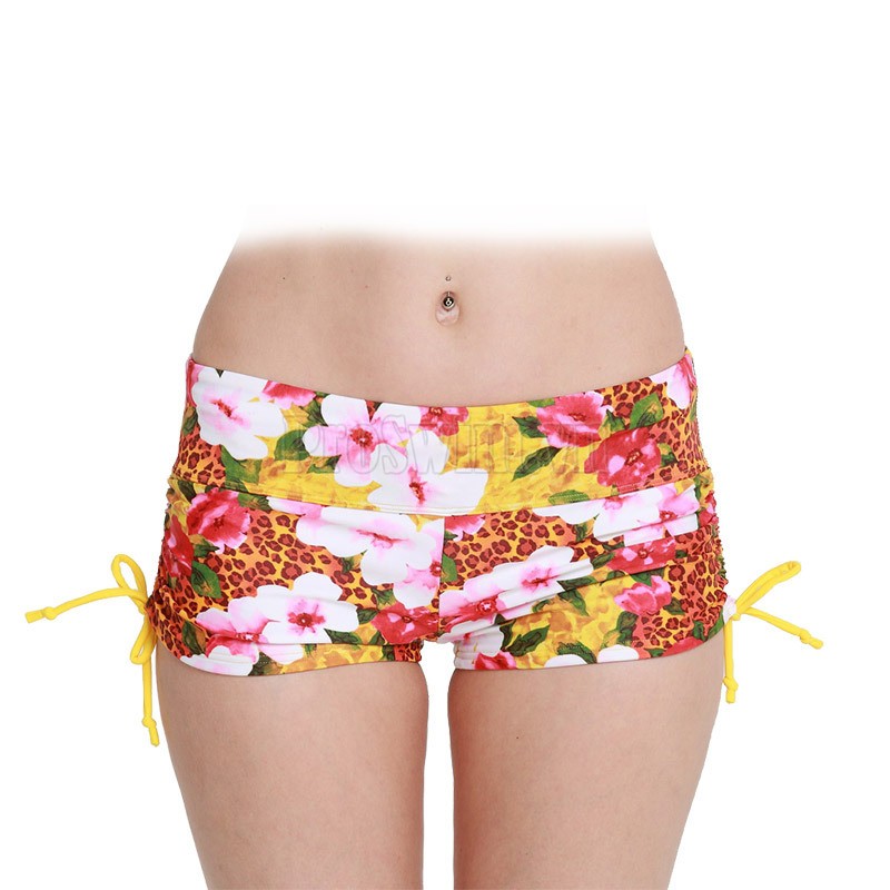 Quần Bơi Nữ Hoạ Tiết Có Chun Có Dây Rút Lưng Cạp Cao Chính Hãng Sbart | BigBuy360 - bigbuy360.vn