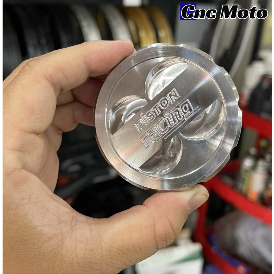 NẮP BÌNH XĂNG inox 304 cnc mẫu trái piston độc đáo