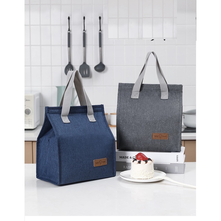 Túi Giữ Nhiệt Đựng Cơm Trưa/ Túi Đựng Thức Ăn Chống Thấm Nước Phong Cách BenTo #Food