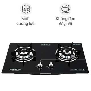Bếp gas âm Sunhouse SHB5546MT Hàng trưng bày +TẶNG DÂY DẪN GAS
