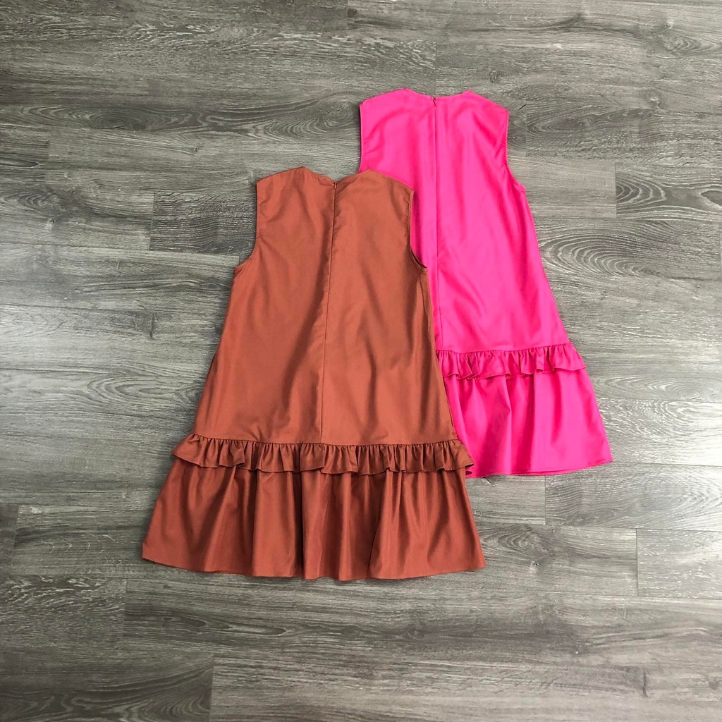 Đầm EXPRESS babydoll tầng viền bèo KAMI