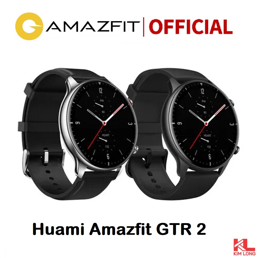 Đồng hồ Huami Amazfit GTR 2 Đen (Obsidian black) Bản quốc tế - Bảo hành 12 tháng DGW