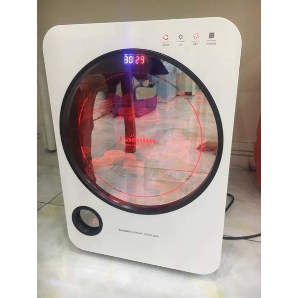 Máy tiệt trùng đa năng bình sữa/đồ dùng Haenim UV thế hệ 3