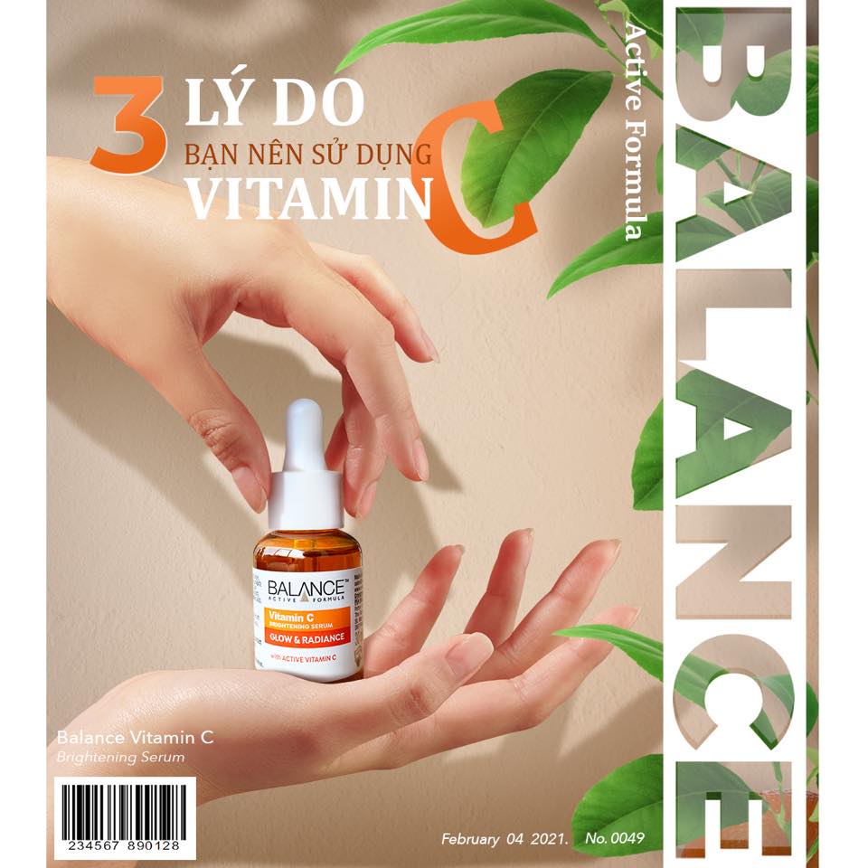 Tinh Chất  Sáng Da, Giảm Thâm VitaminC Balance Brightening Active Formula 30ml