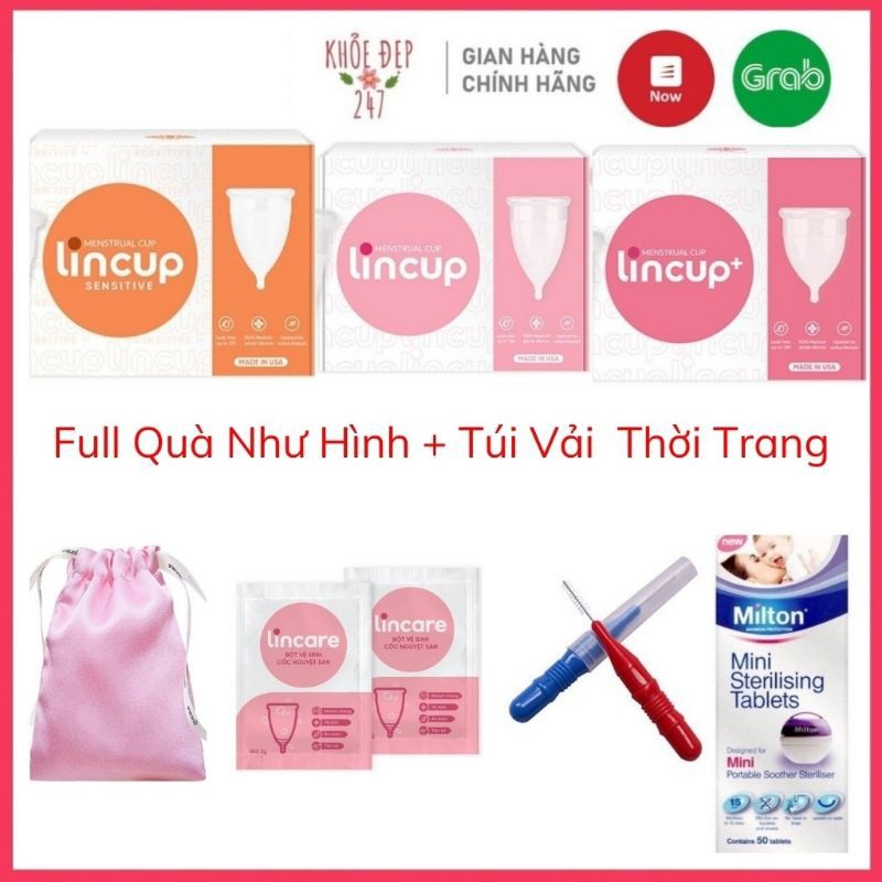 Coc Nguyet San Lincup Chính Hãng Nhập Khẩu Mỹ - Tặng Full Quà