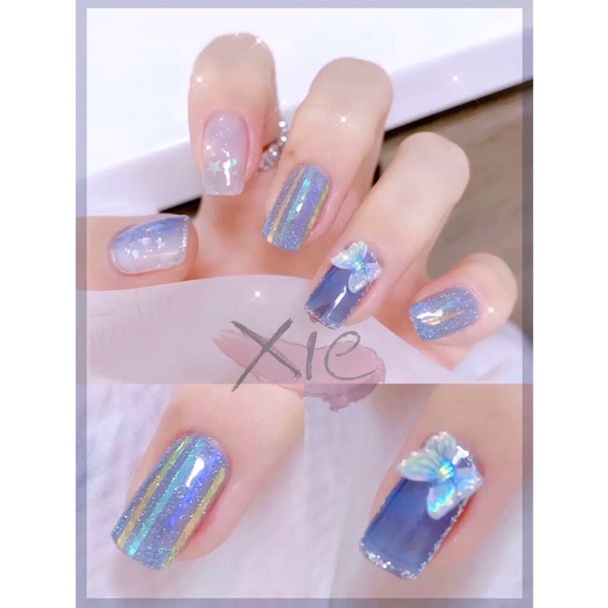 KHAY BƯỚM NHỰA XÀ CỪ 3D TRANG TRÍ MÓNG 🦋 - XIE dụng cụ nail&amp;mi 🦋