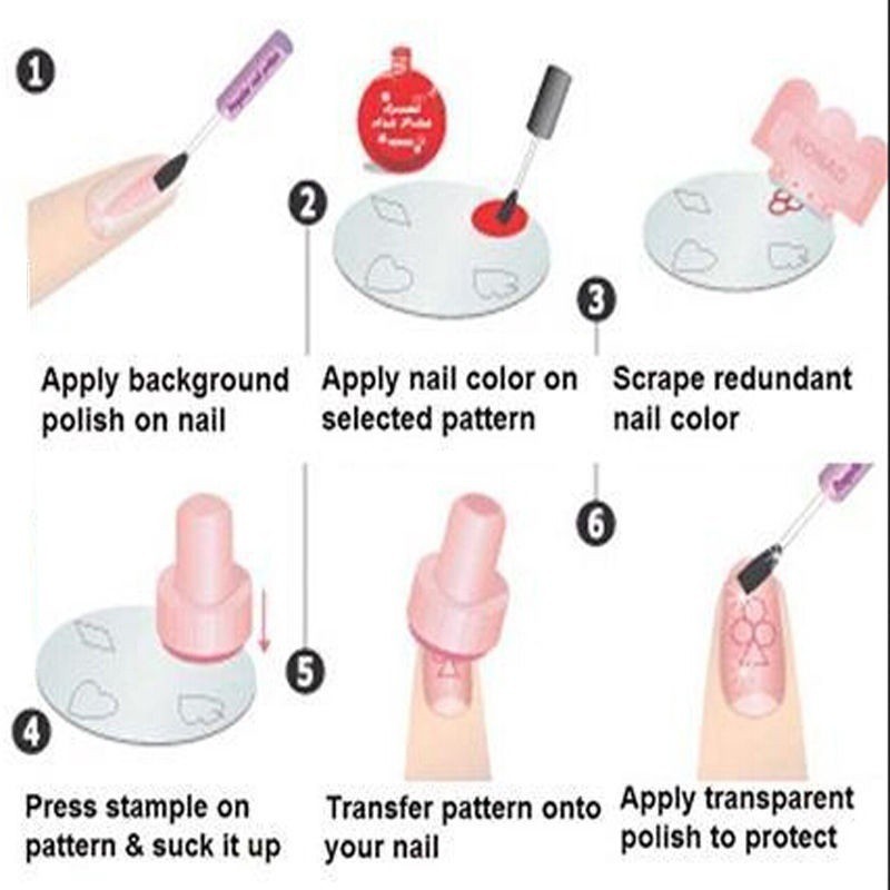 ⚡Còn hàng⚡ Set 3 dụng cụ trang trí móng tay hợp thời trang