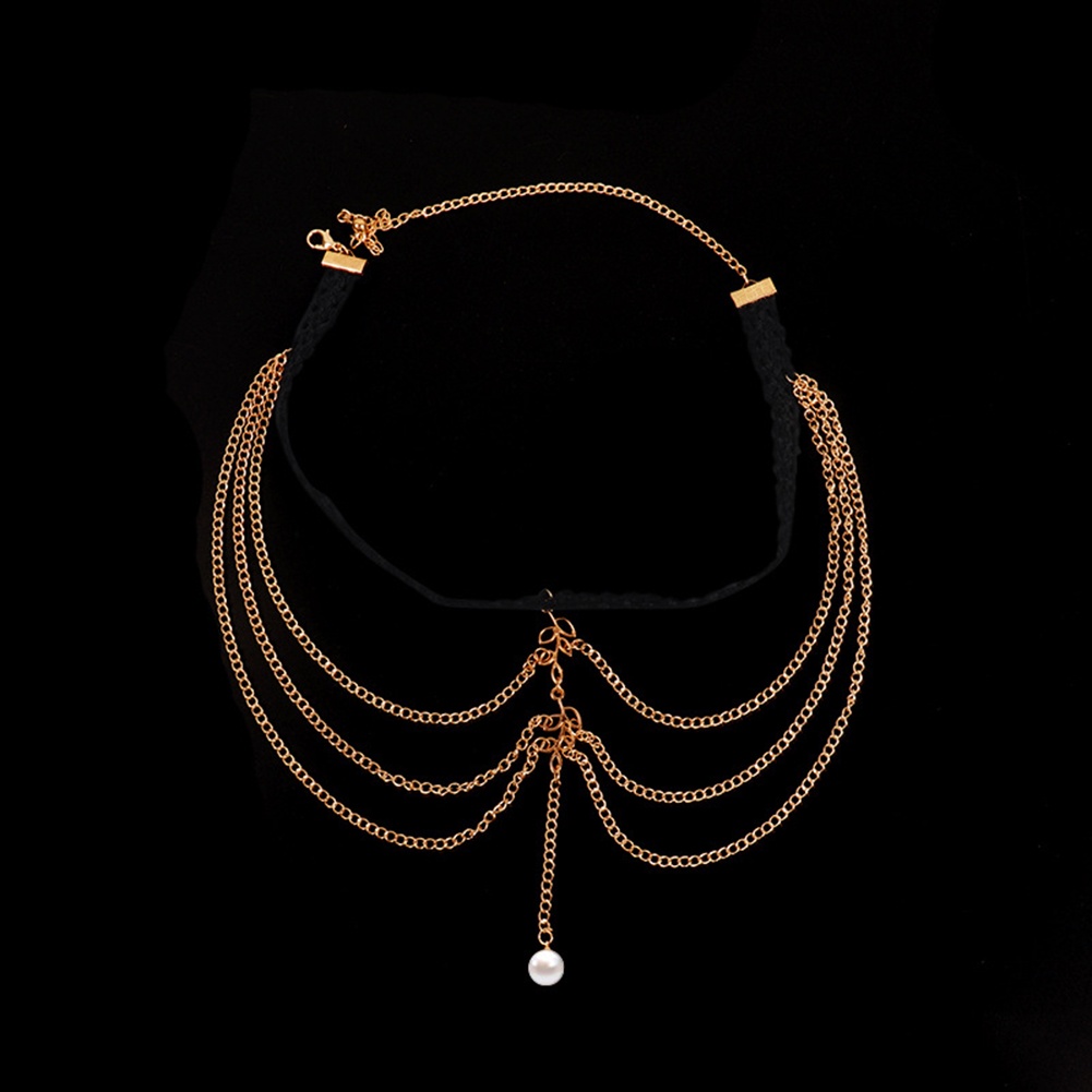 Dây Mắt Xích Đeo Đùi Nhiều Lớp Phong Cách Bohemia Gợi Cảm Cho Nữ