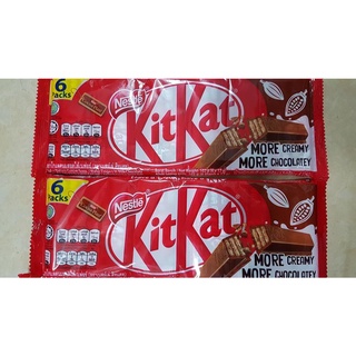 Kitkat socola gói 6 thanh 119g date 2024