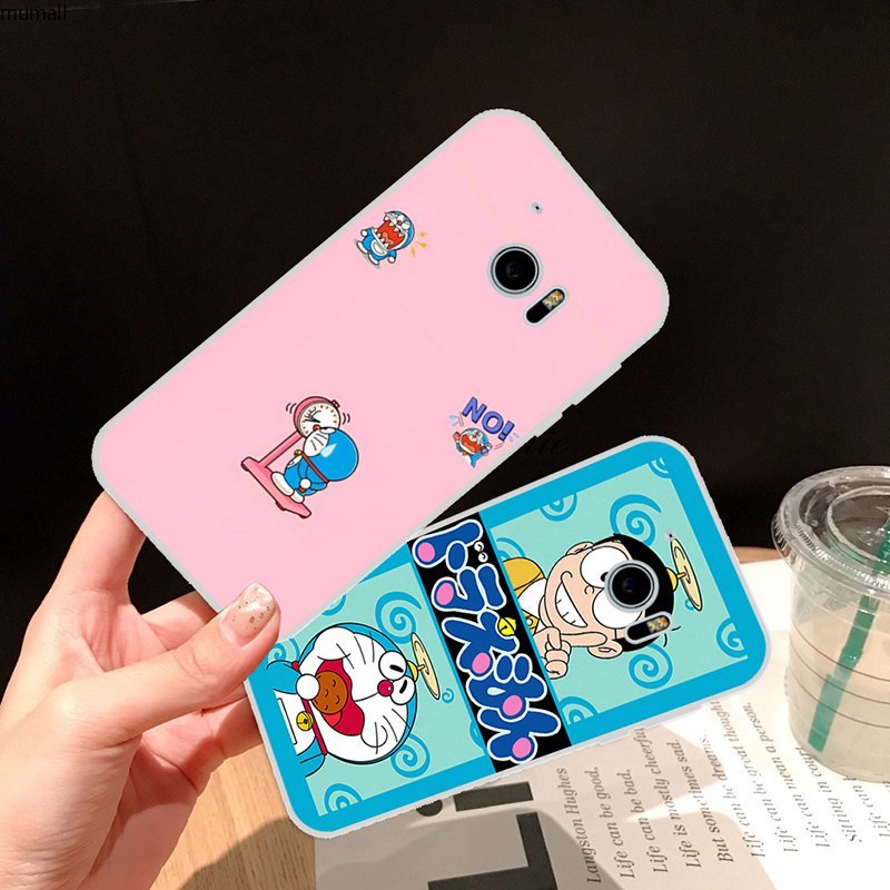 Ốp silicon Mềm In Hình Doraemon Cho Htc Desire M10 U Ultra U11 X9 10 Pro Evo M9 12 Plus