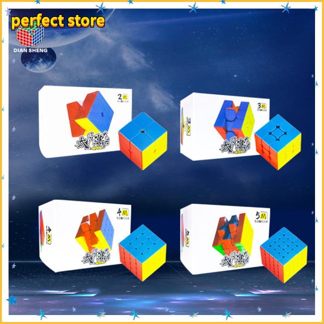 Khối rubik ma thuật xoay nhanh mượt mà dành cho người mới bắt đầu