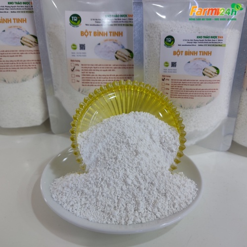Bột Bình Tinh (bột củ dong) nguyên chất 100%, làm bánh thuẫn miền trung, làm đẹp giúp ngừa lão hóa da và trắng da - 500g