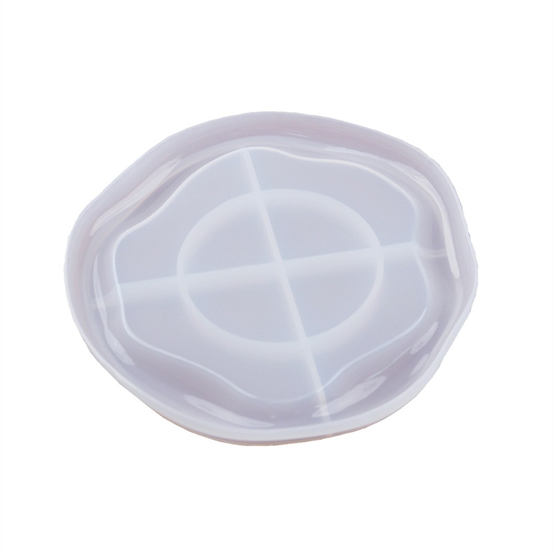 Khuôn Silicone Hình Oval / Tròn / Đám Mây Tự Làm Đế Lót Ly Trà Tiện Dụng