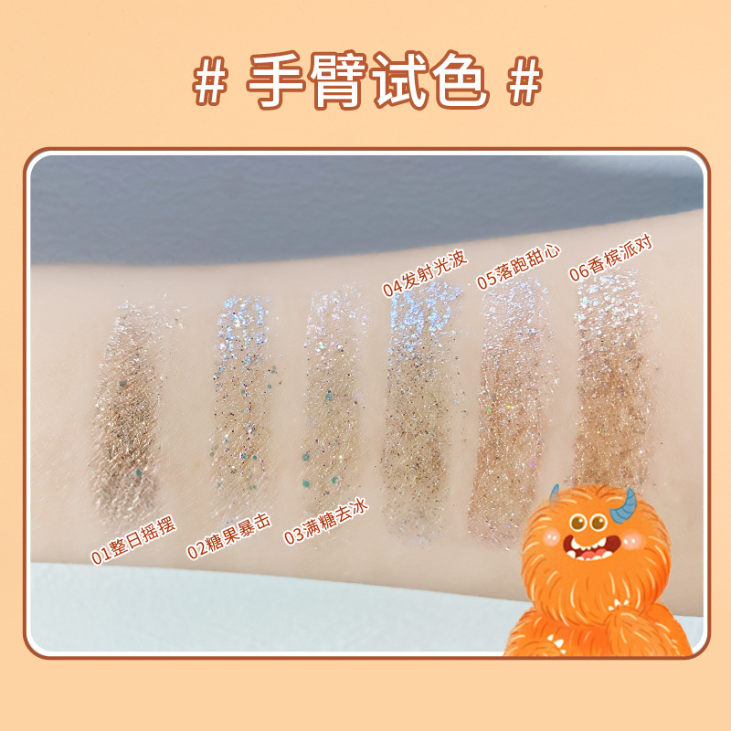 [Hàng mới về] Phấn Mắt Dạng Lỏng Ánh Kim Tuyến Lấp Lánh  Nội Địa Trung | BigBuy360 - bigbuy360.vn