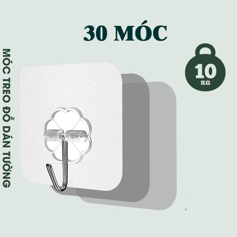 Combo 30 Móc Treo Đồ Siêu Chắc