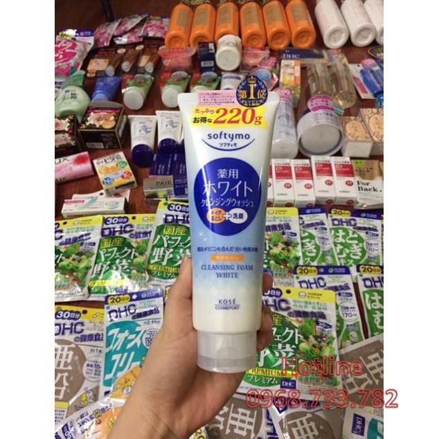 Sữa rửa mặt Kose Softymo Nhật Bản 220g