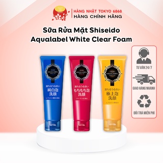 Sữa Rửa Mặt Shiseido Aqualabel White Clear Foam 130g