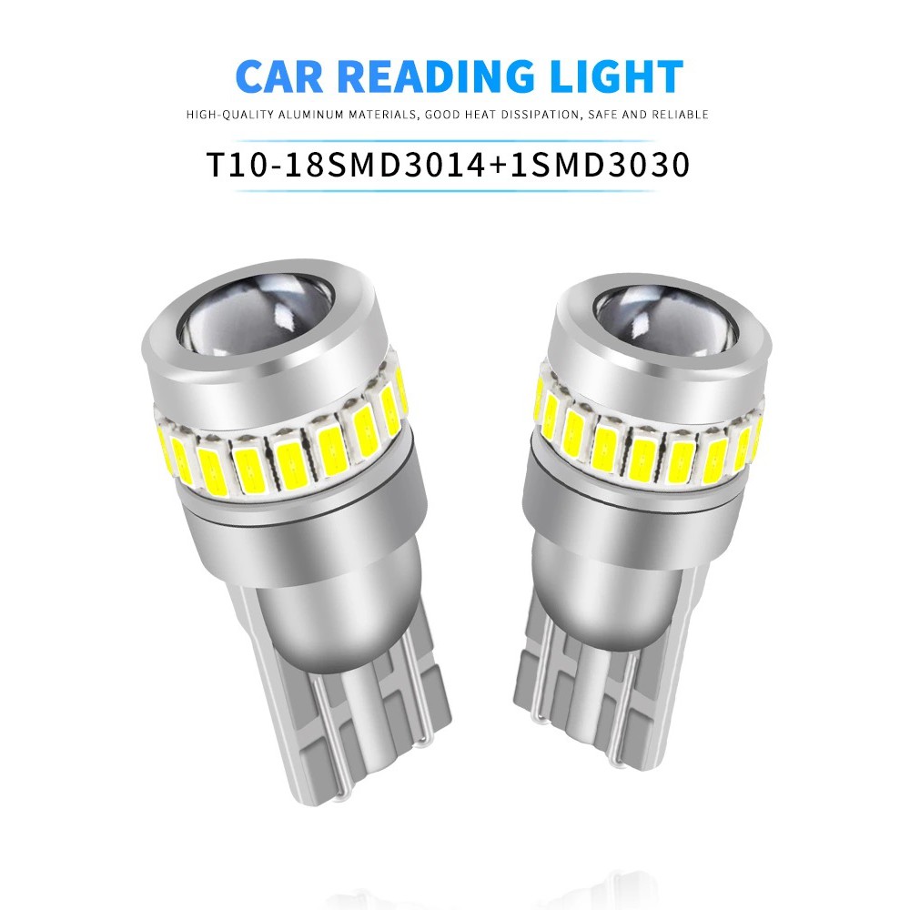 [Mã LIFEAU01 giảm 10% tới 50k đơn 150k] Đèn led T10 lúp cầu tăng sáng led xi nhan Demi biển số cho xe máy và ô tô