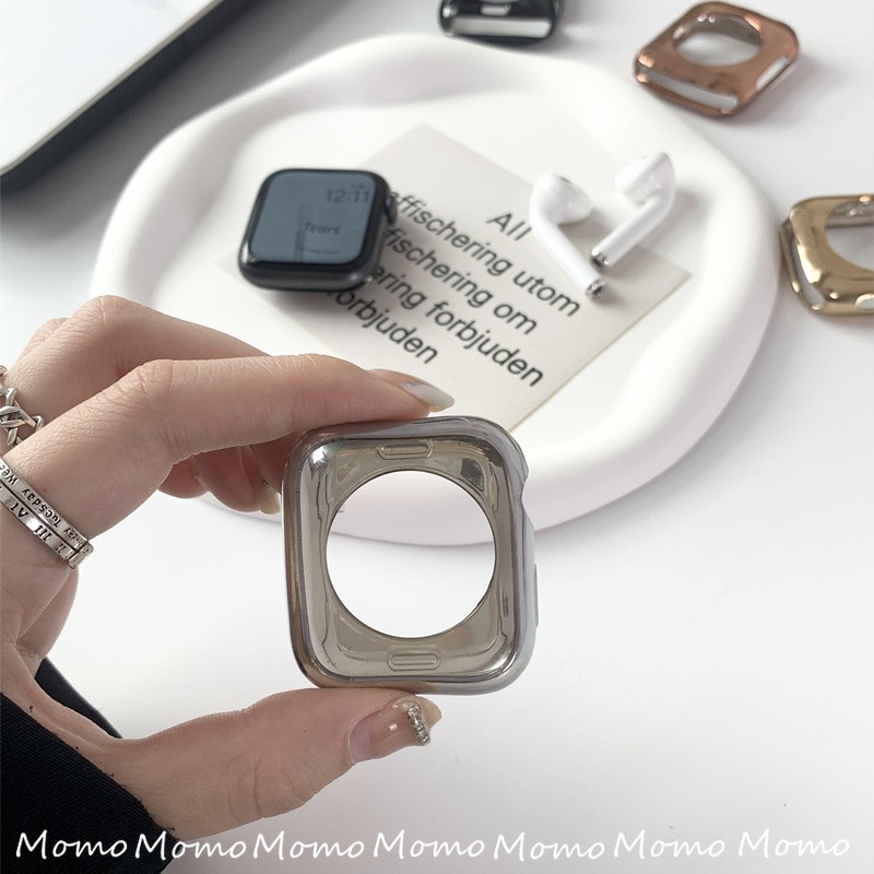 Ốp Silicon Bảo Vệ Cho Apple Watch Serise 7 6 5 4 45mm 41mm 44mm 40mm