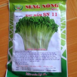 Hạt giống rau mầm Seng nông