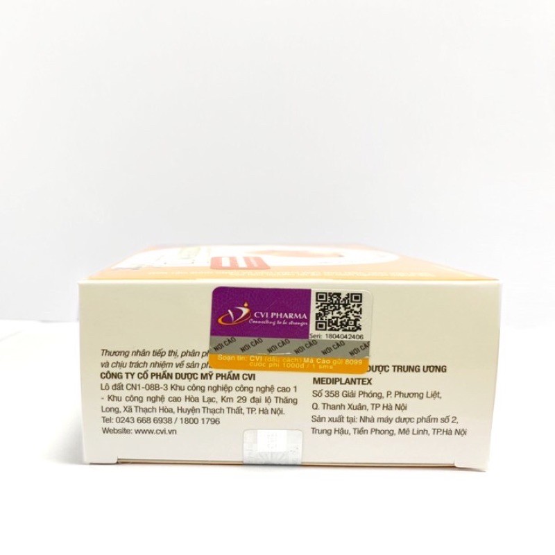 CHÍNH HÃNG - Cumargold - Hỗ Trợ Điều Trị Viêm Loét Dạ Dày Hộp 30 Viên