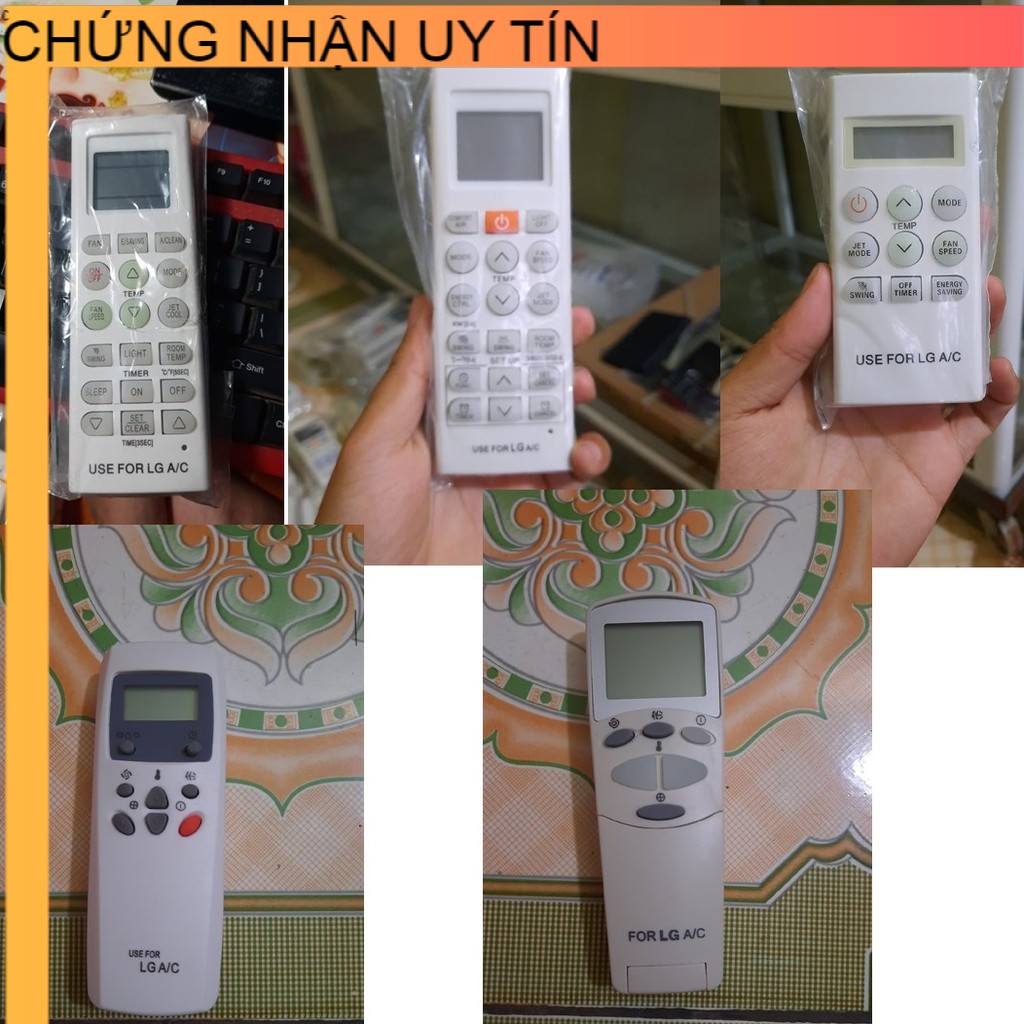 Điều Khiển điều hòa LG nhiều mẫu chất lượng cao .Bảo hành 6 tháng