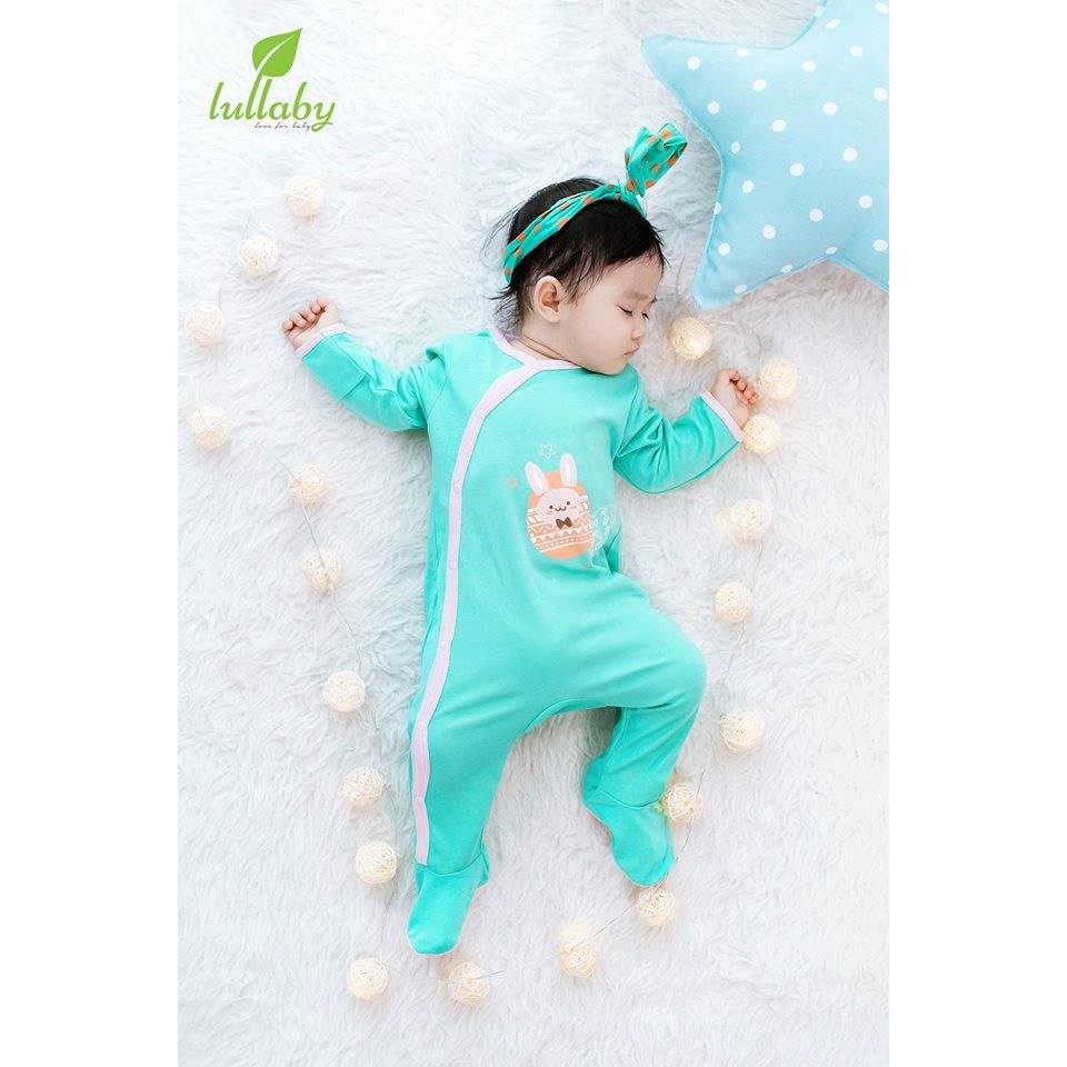 Bộ 2 sleepsuit liền tất Lullaby bé gái NH02-16