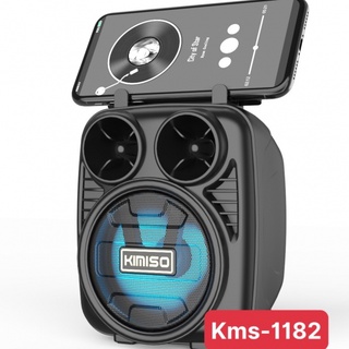 Loa Bluetooth Kimiso Kms-1182 có giá đỡ điện thoại