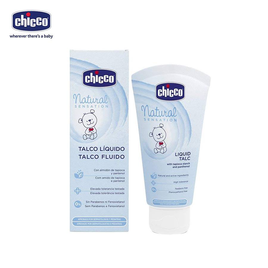 Phấn rôm nước CHICCO 100ml, phấn rôm nước cấp ẩm dưỡng da cho bé - Monnie Kids