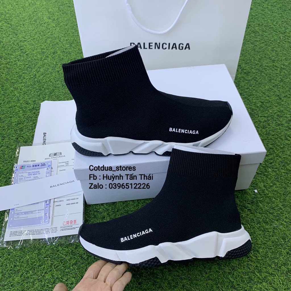 Giầy thể thao balen,ciaga cổ cao chuẩn 1:1 chất lượng (full phụ kiện + free ship)