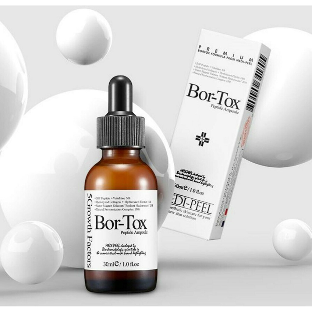 Serum Chống lão Hóa  Bortox Medi Peel Chống Nhăn, Căng Bóng Da 30ML