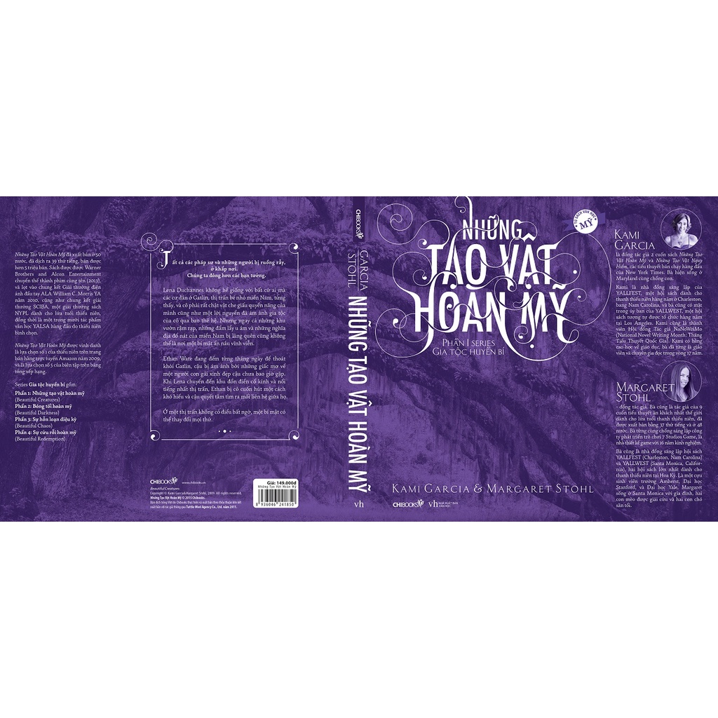 SÁCH - Những tạo vật hoàn mỹ - Phần 1 series Gia tộc huyền bí - Tác giả Kami Garcia&amp;Margaret Stohl